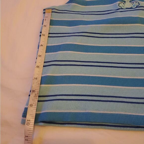 Blues Clues Novelty Blue striped halter M - Picture 5 of 11